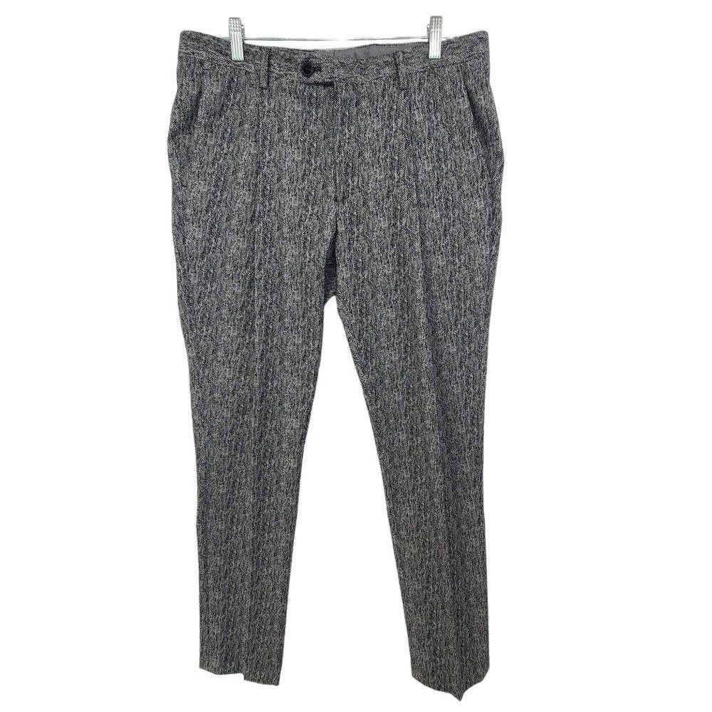 Michael Kors Gray Tweed Men's Dress Pants